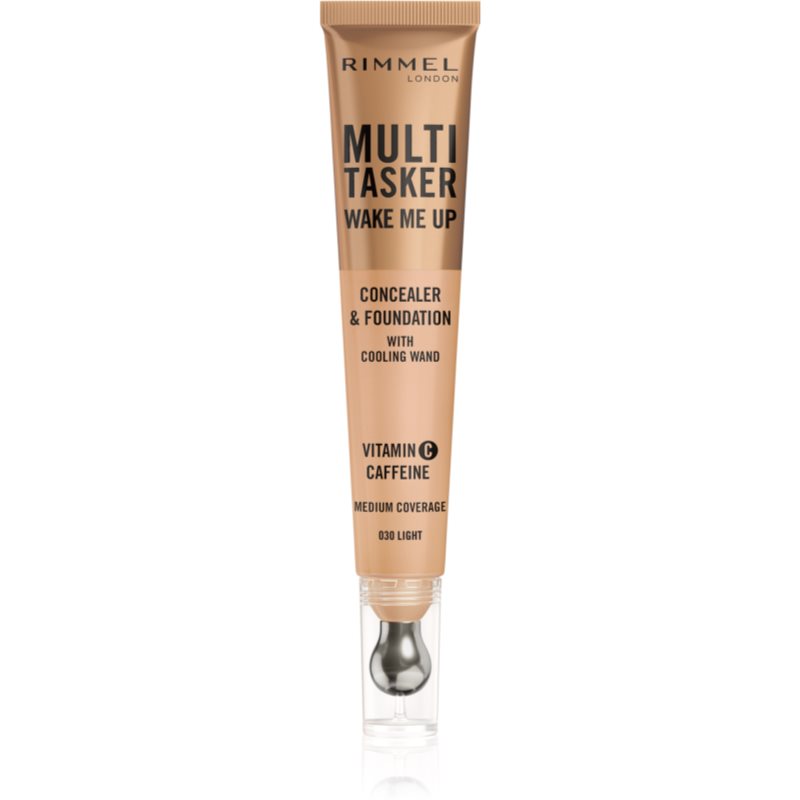 Rimmel Multitasker Wake Me Up Korektor 2w1, 030 Light