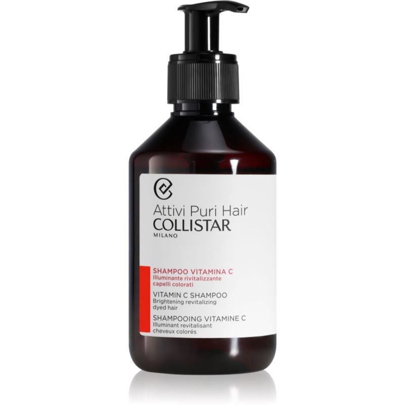 Collistar Attivi Puri Hair Szampon do włosów z witaminą C, 250 ml
