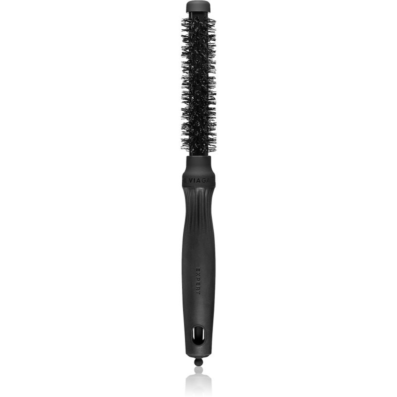 Olivia Garden Blowout Shine Wavy Bristles, szczotka do włosów, Black Label, 15mm