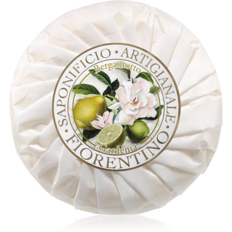 Saponificio Artigianale Fiorentino Bergamot and Gardenia naturalne mydło w kostce 100 g