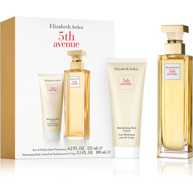 ELIZABETH ARDEN Zestaw prezentowy 5th Avenue (woda perfumowana 125ml+balsam do ciała 100ml)