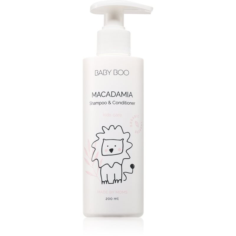 Baby Boo MACADAMIA Shampoo and Conditioner szampon i odżywka dla dzieci od urodzenia 200 ml