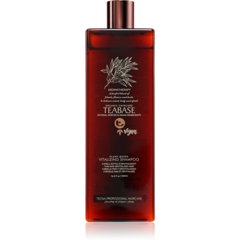 Tecna Teabase Vitalizing Shampoo szampon do cienkich, osłabionych i łamliwych włosów 500 ml