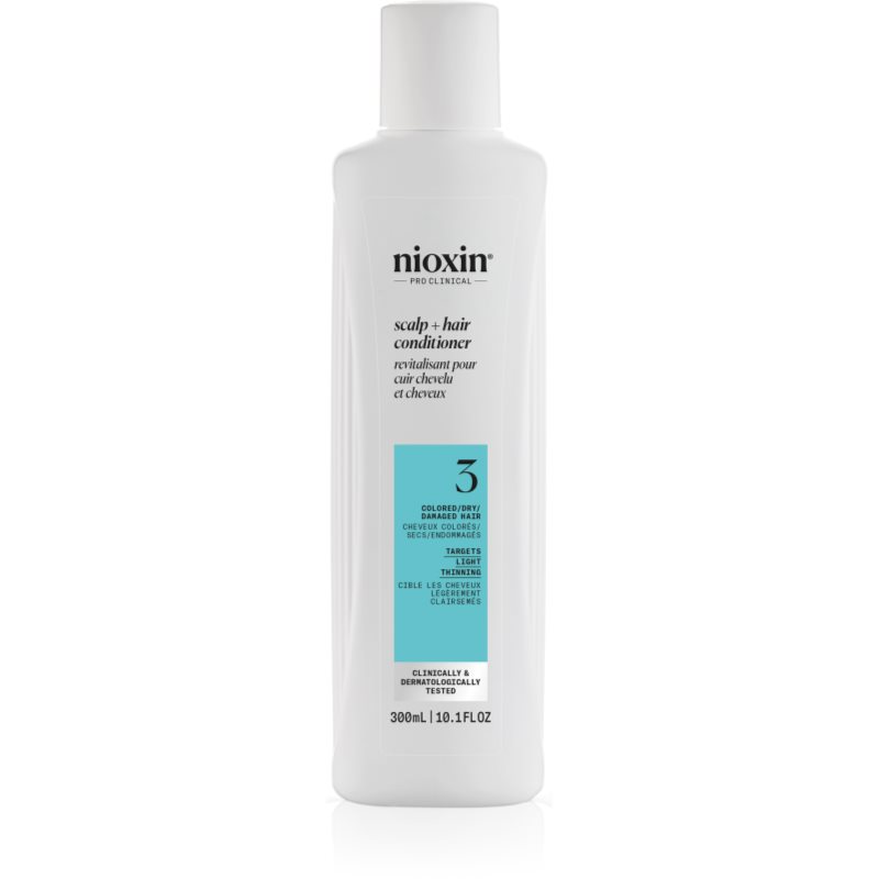Nioxin System 3 odżywka Scalp Therapy do włosów naturalnych, lekko przerzedzonych, 300ml