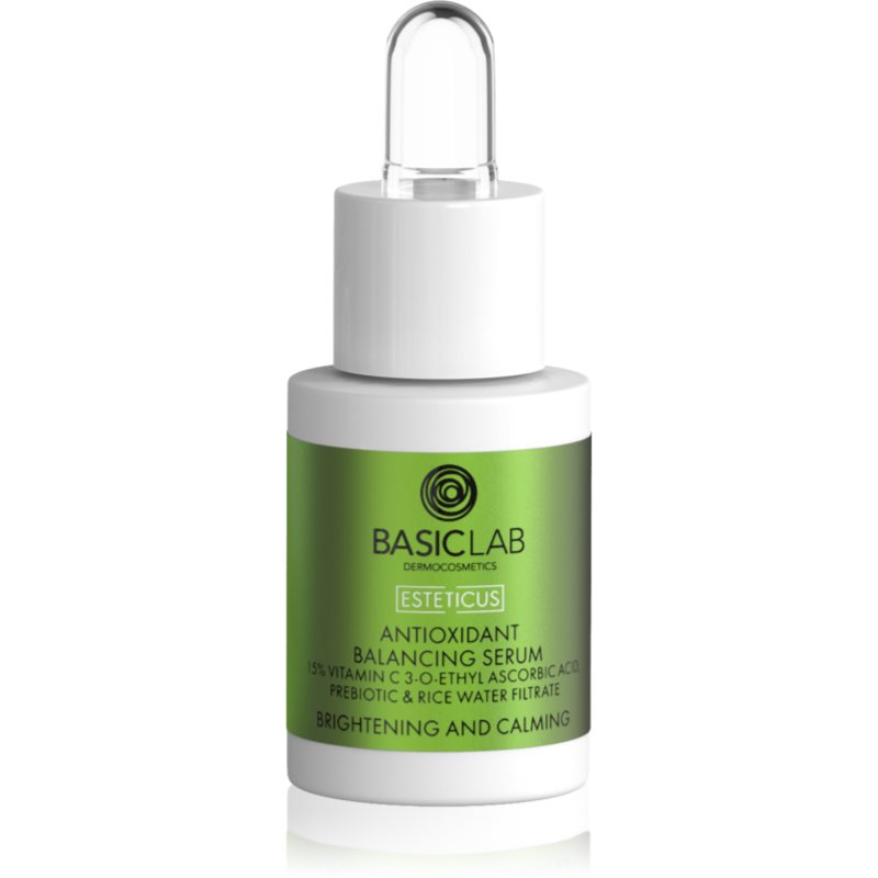 BasicLab BasicLab ESTETICUS Antyoksydacyjne Serum Wyrównujące z 15% Wit. C - 15 ml