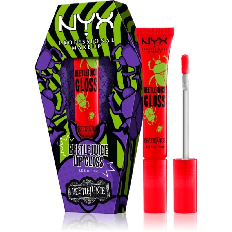NYX Professional Make Up x Beetlejuice błyszczyk do ust Pomegranate Clout 10ml