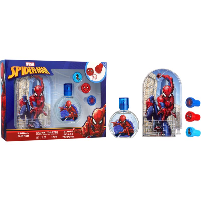 Marvel Spiderman Shooting Target zestaw upominkowy dla dzieci