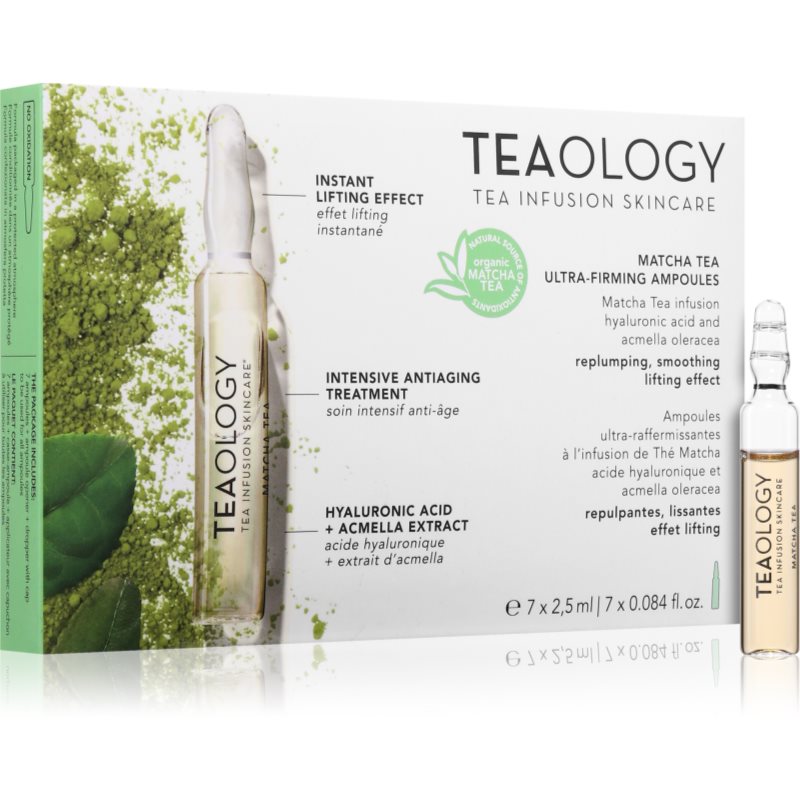 Teaology Pielęgnacja twarzy Matcha Tea Firm Ampoul