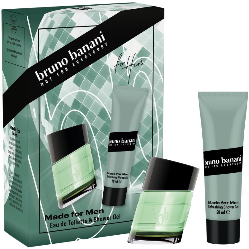 Bruno Banani Made For Men Zestaw woda perfumowana 30 ml + żel pod prysznic 50 ml