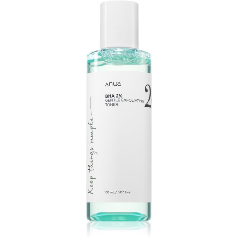 Anua BHA 2% Gentle Exfoliating Toner tonik delikatnie złuszczający do skóry z problemami 150 ml