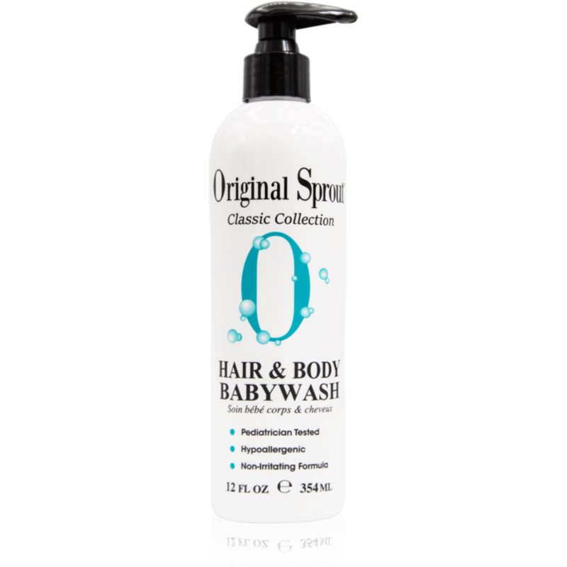 Original Sprout Classic Collection Hair & Body Babywash żel do mycia ciała i włosów do skóry wrażliwej dla dzieci pH 6,0 – 7,0 346 ml