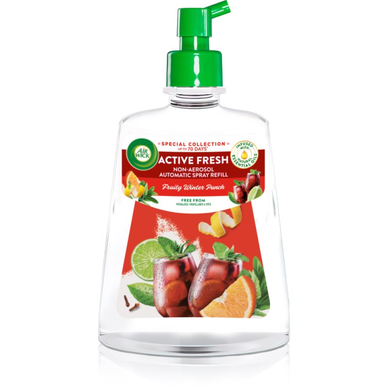 Air Wick Active Fresh Family Winter Punch odświeżacz powietrza napełnienie 228 ml