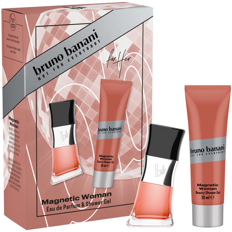 Bruno Banani Magnetic Woman Zestaw woda perfumowana 30 ml + żel pod prysznic 50 ml