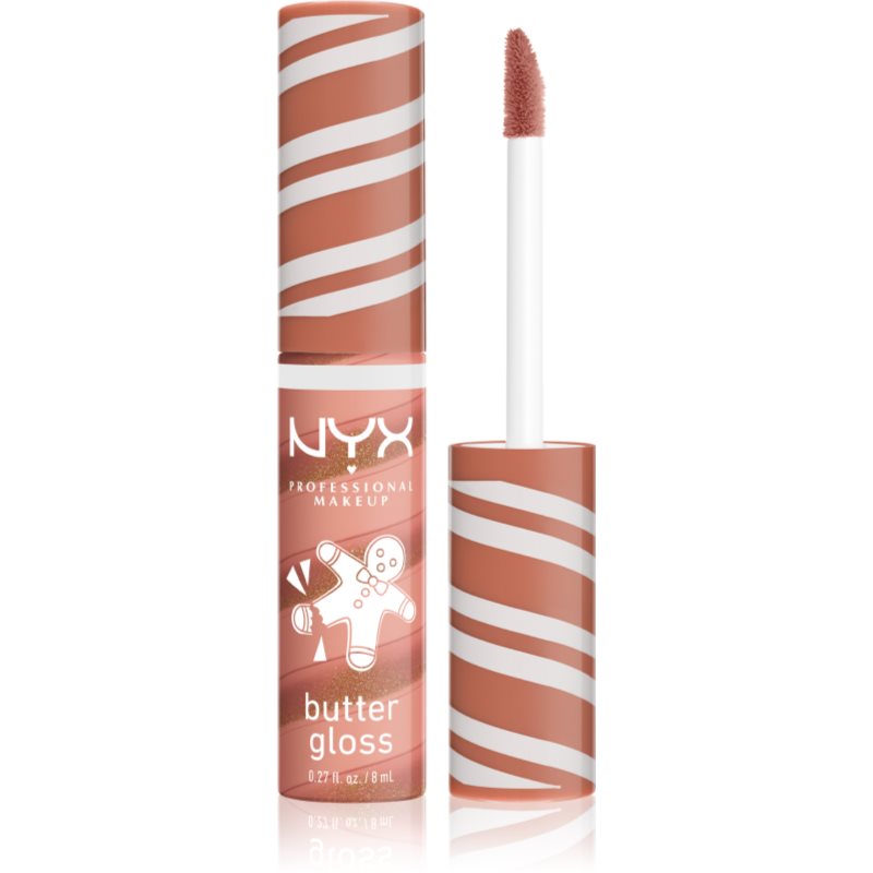 NYX Professional Makeup Butter Gloss Swirl błyszczyk do ust 03 Sugar Cookie Swirl 8ml