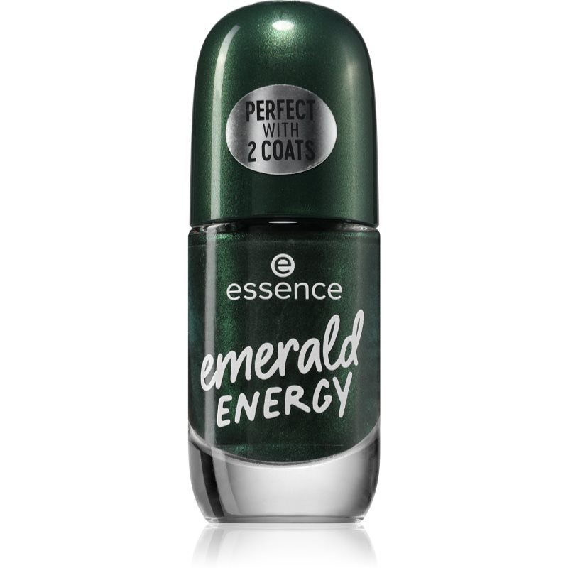 essence Gel Nail Colour lakier do paznokci odcień 73 emerald Energy 8 ml