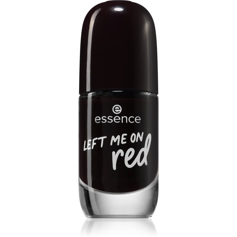 Essence żelowy lakier do paznokci 72 LEFT ME ON Red 8ml