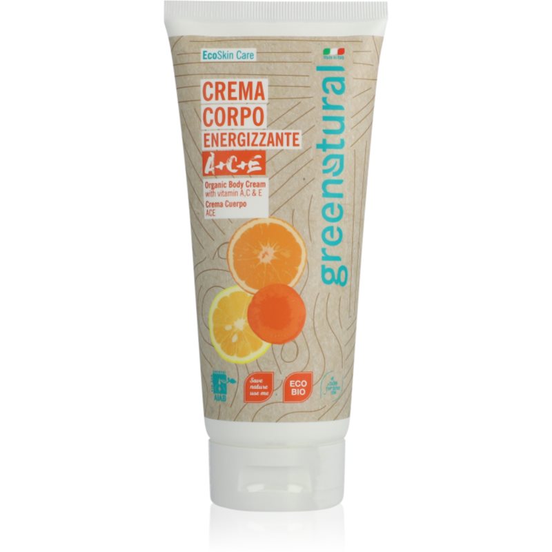 Greenatural Body Cream delikatny krem do ciała z witaminami A, C, E 200 ml