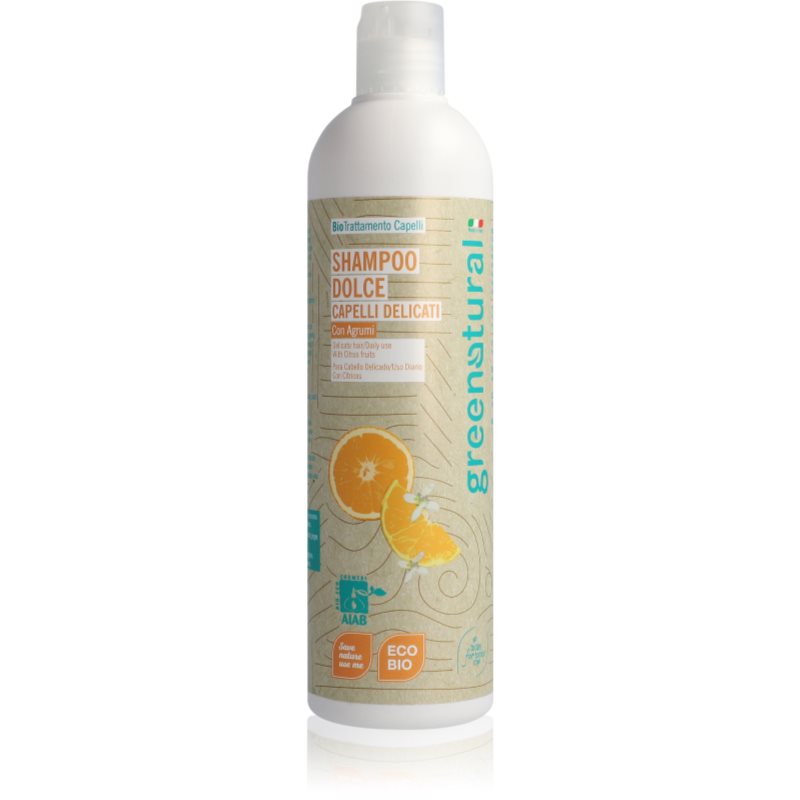 Greenatural Shampoo Citrus Fruit szampon do włosów cienkich 400 ml