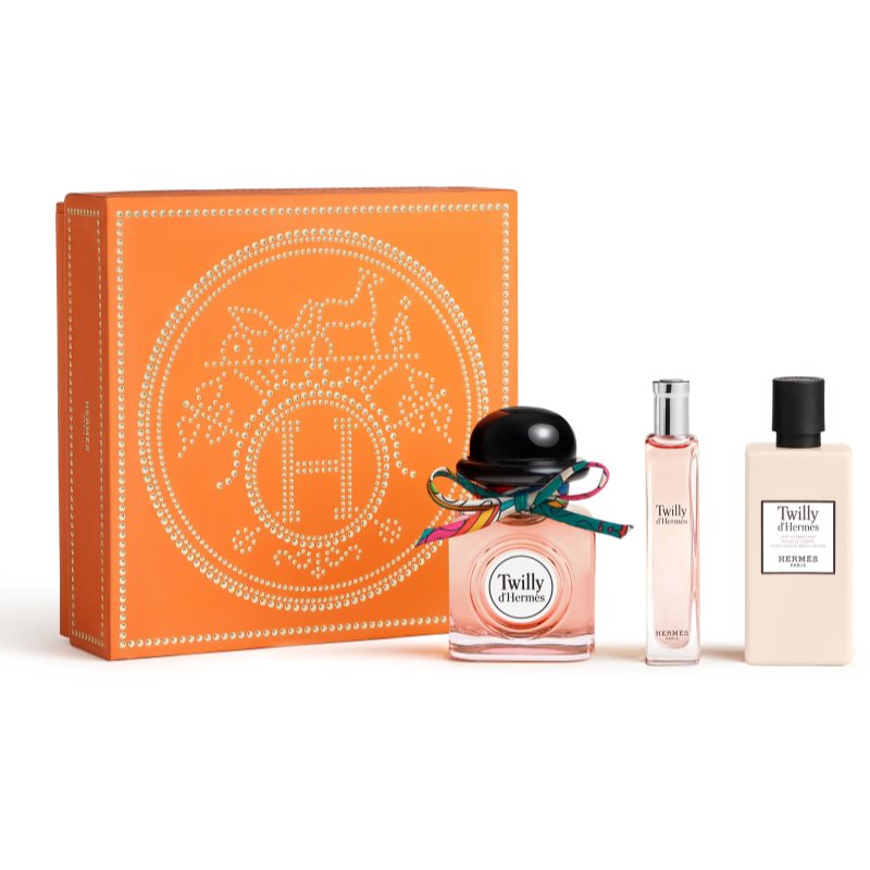 Hermes Twilly D'Hermes zestaw woda perfumowana spray 85ml + woda perfumowana spray 15ml + balsam do ciała 80ml