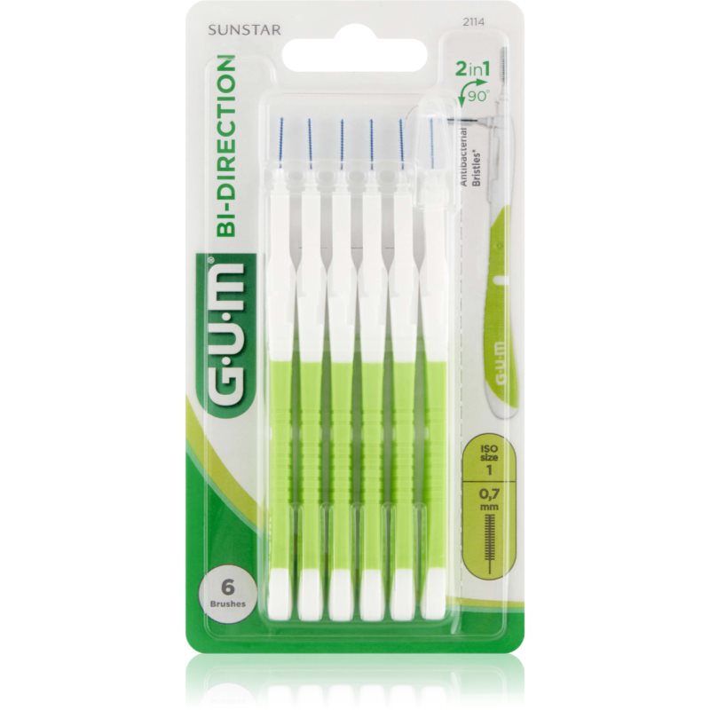 SUNSTAR Szczoteczki Międzyzębowe 0,7 Bi-Direction - GUM Sunstar 7630019903370
