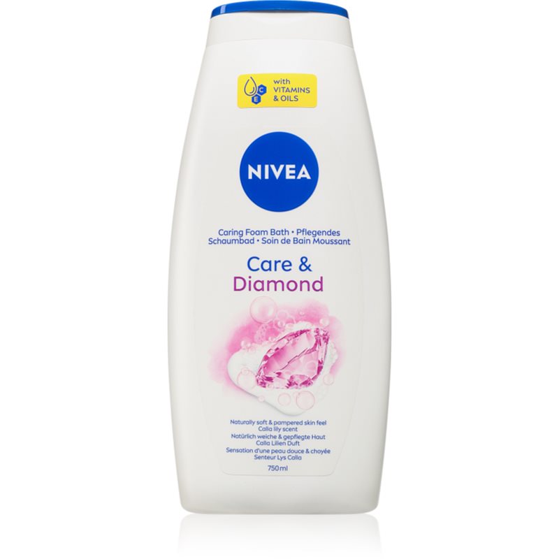 NIVEA Care & Diamond żel do kąpieli i pod prysznic 750 ml