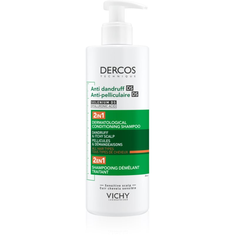 Vichy Dercos Szampon przeciwłupieżowy z odżywką 2w1