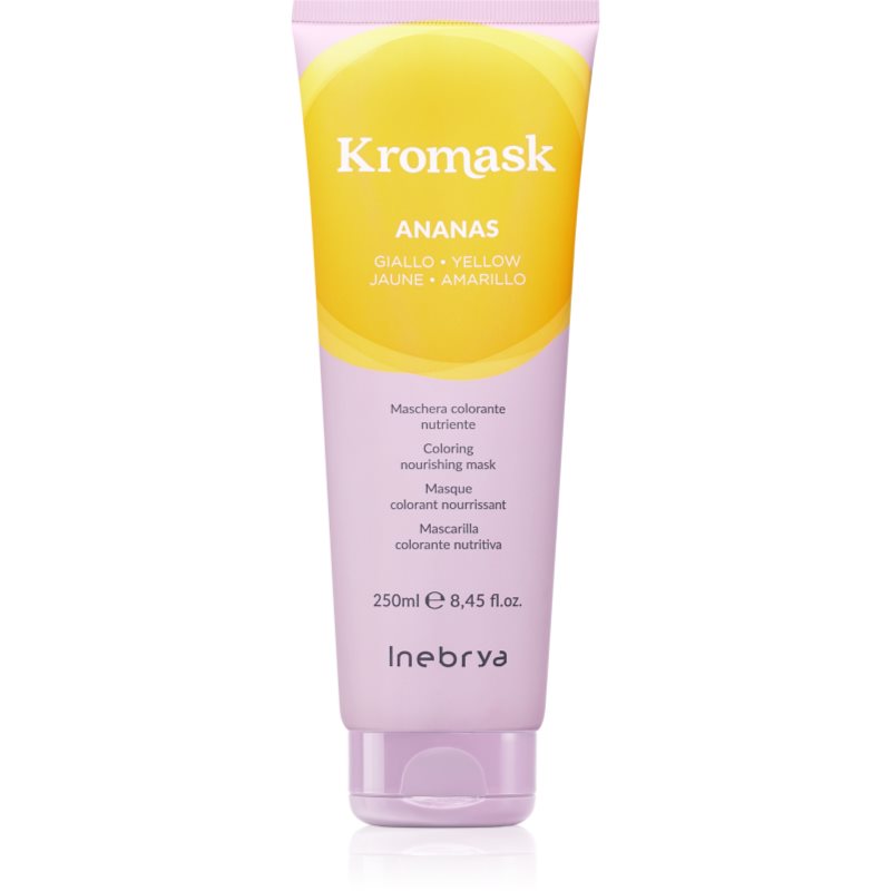 Inebrya Kromask, maska odświeżająca kolor, ananas, 250ml