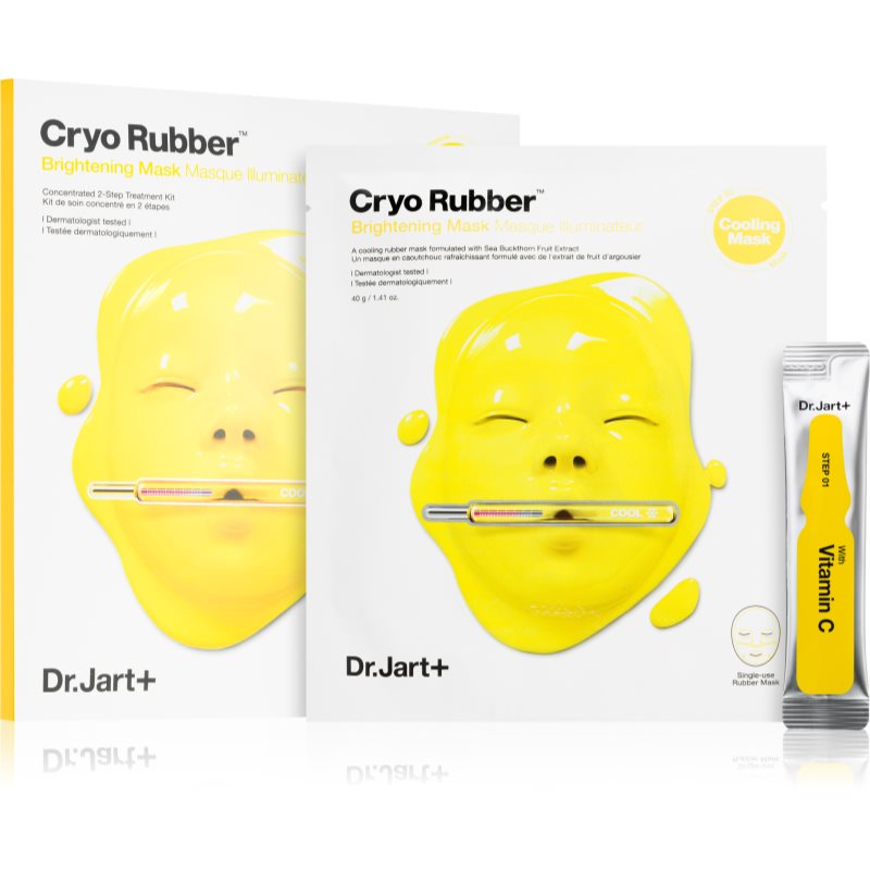 Dr. Jart+ Dr Jart+ Dr Jart+ Maseczka do twarzy Bright Lover Rubber Mask rozjaśniająca 5g + 43g DRDM51