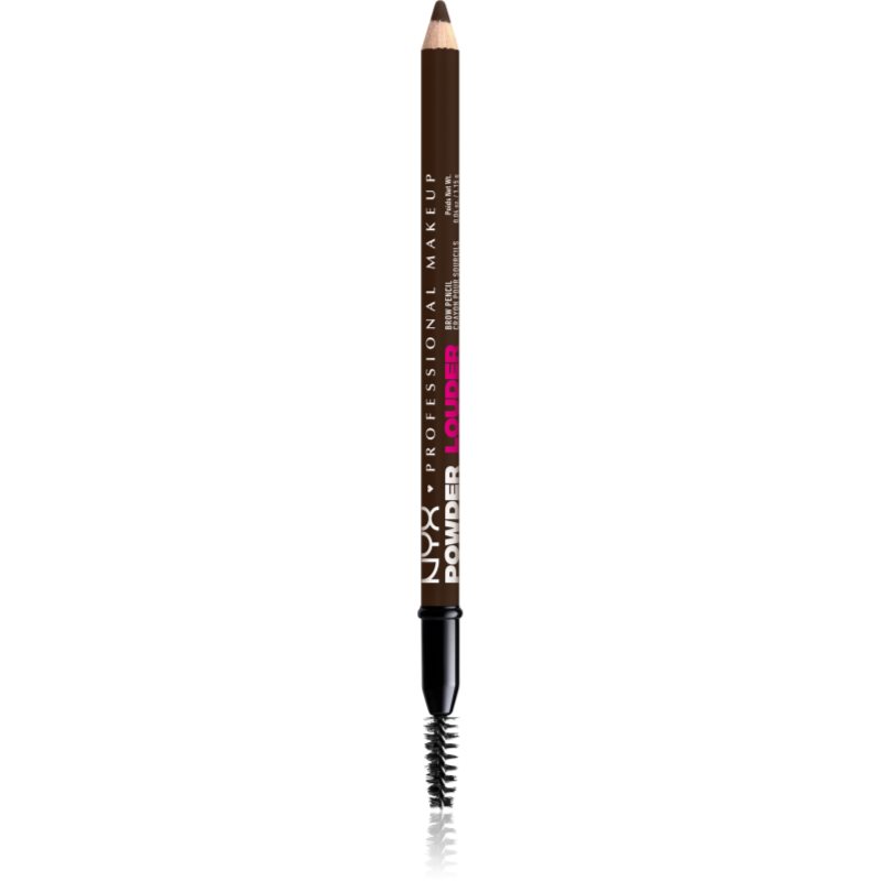 NYX PROFESSIONAL MAKEUP POWDER LOUDER KREDKA DO BRWI 08 DEEP BROWN 1,15G