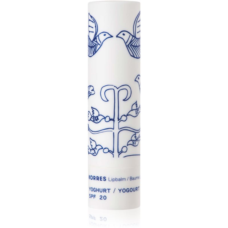 KORRES Nawilżający balsam do ust SPF 20 Jogurt Lip Balm) 4,5 g