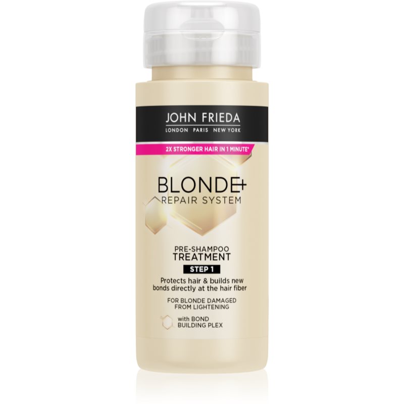 JOHN FRIEDA Shampoo Blonde+ Repair System kuracja do włosów 100ml