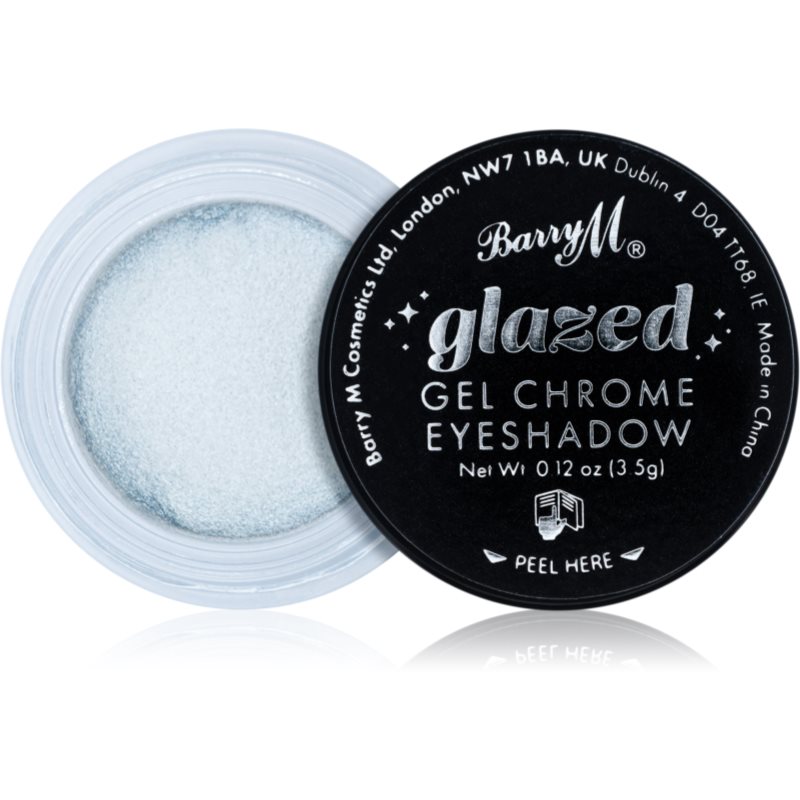 Barry M Glazed Gel Chrome Eyeshadow Cienie do powiek 3,5 g Odcień So Enticing