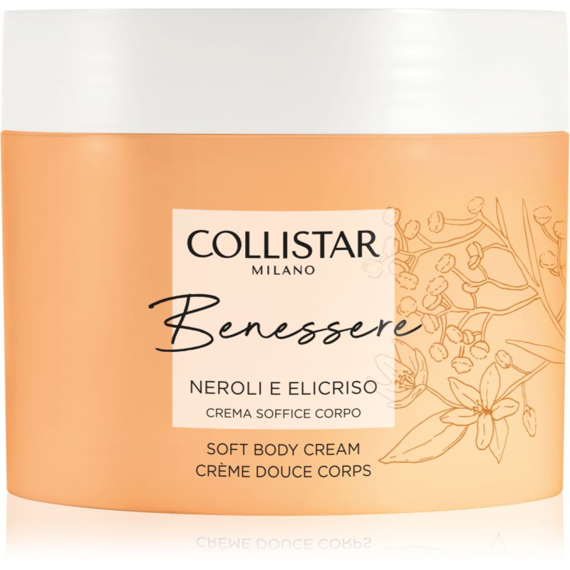 Collistar Benessere Neroli and Helichrysum jedwabisty delikatny krem do ciała 200 ml