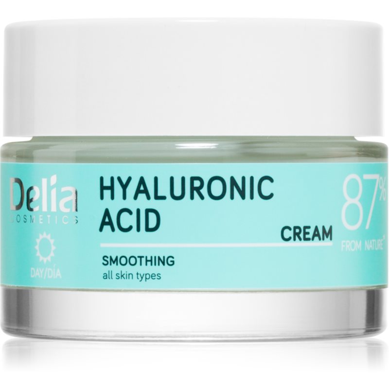 Delia Cosmetics Hyaluronic Acid krem do twarzy z kwasem hialuronowym 50 ml