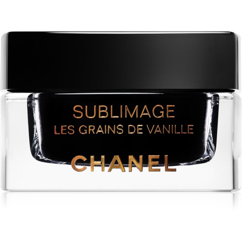 Chanel SUBLIMAGE LES GRAINS DE VANILLE Oczyszczający i rozświetlający peeling do twarzy z ziarenkami wanilii 50g