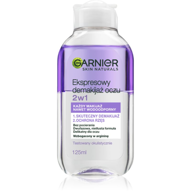 Garnier Skin Naturals płyn do demakijażu oczu 2w1 125ml