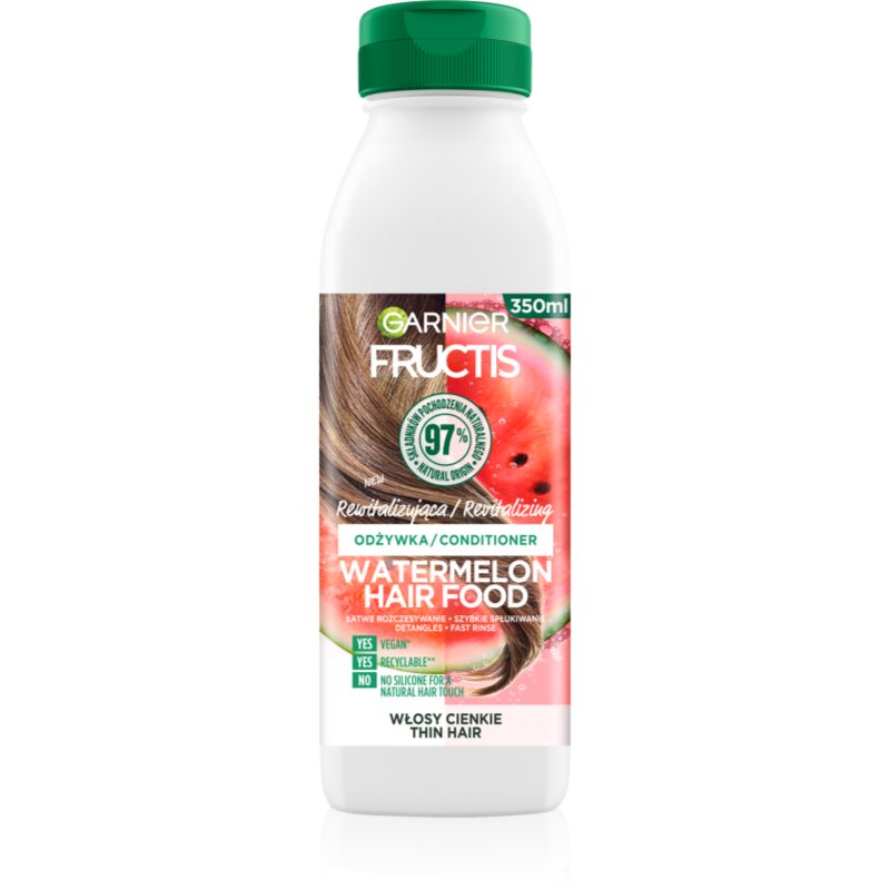 Garnier Fructis Watermelon Hair Food rewitalizująca odżywka 350ml