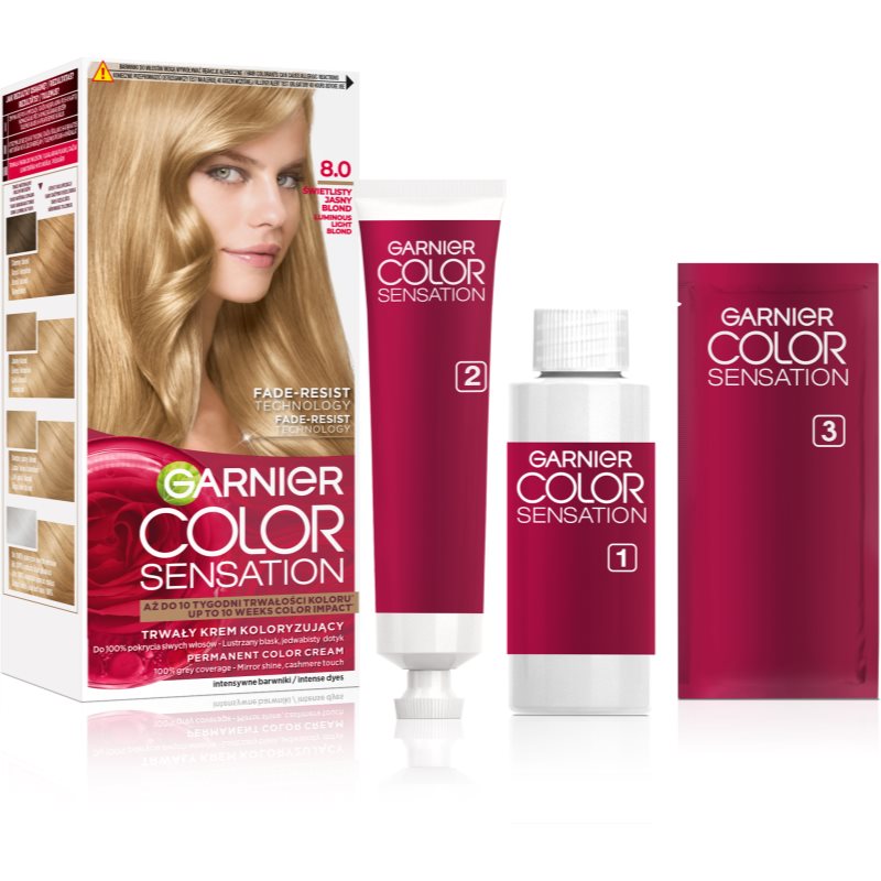 Garnier Color Sensation 8.0 świetlisty Jasny Blond