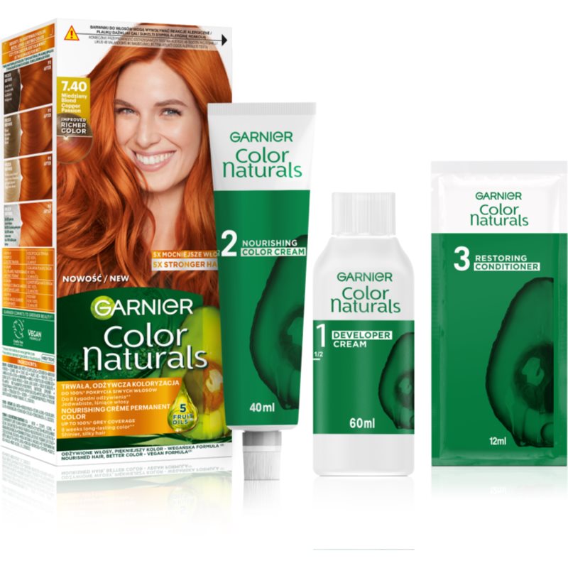 Garnier Color Naturals 7.40 Miedziany Blond