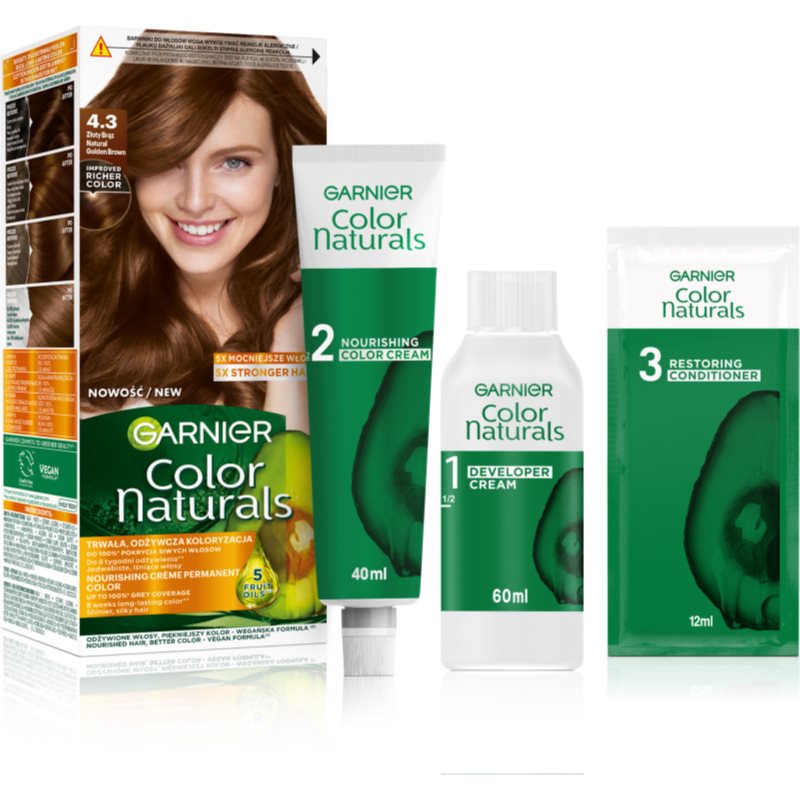 Garnier Color Naturals 4.3 Naturalny złocisty brąz