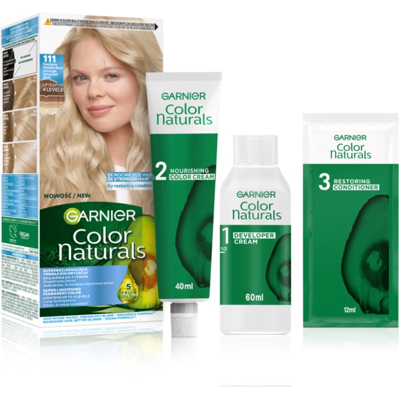 Garnier Color Naturals 111 Sperjasny Popielaty Blond