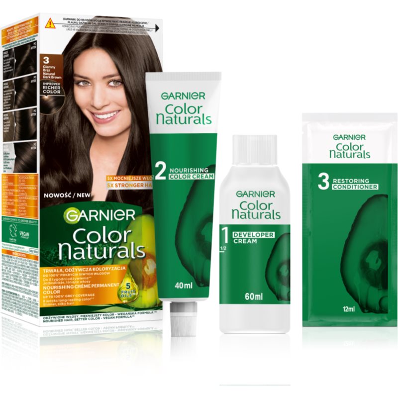 Garnier Color Naturals 3 Dark Brown