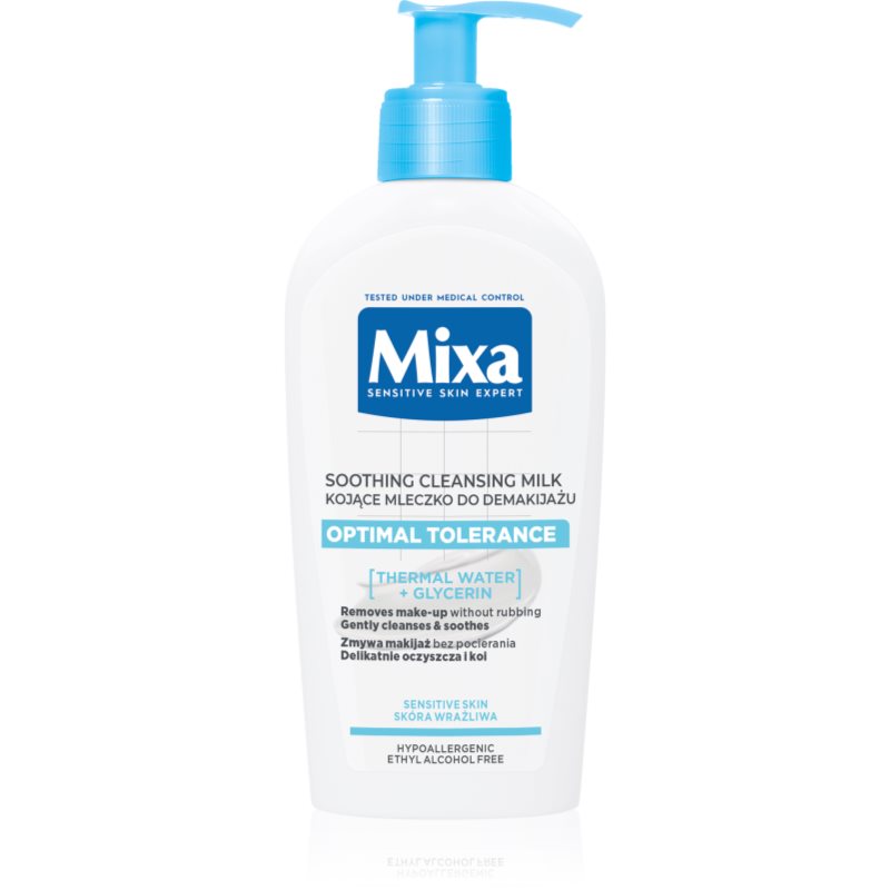 Mixa Mleczko do demakijażu Optymalna tolerancja 200 ml