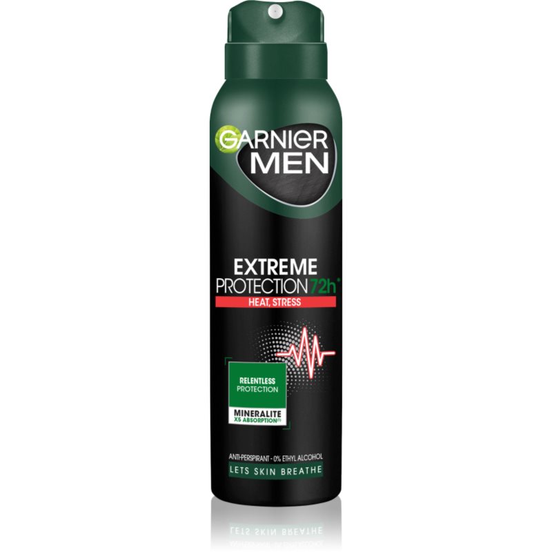 Garnier Men Dezodorant spray Extreme Protection 72h - Heat,Stress 150ml