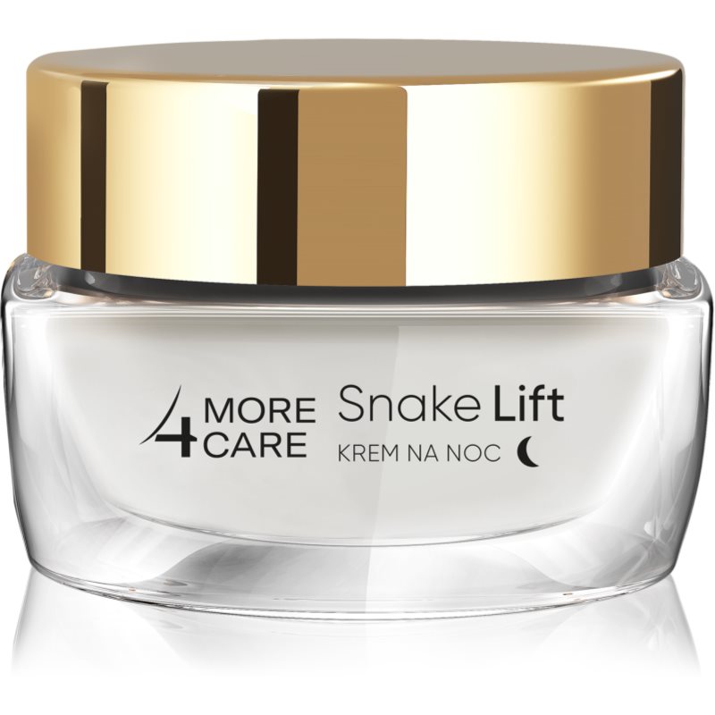 More 4 Care Snake Lift Odbudowujący krem przeciwzmarszczkowy na noc 50ml