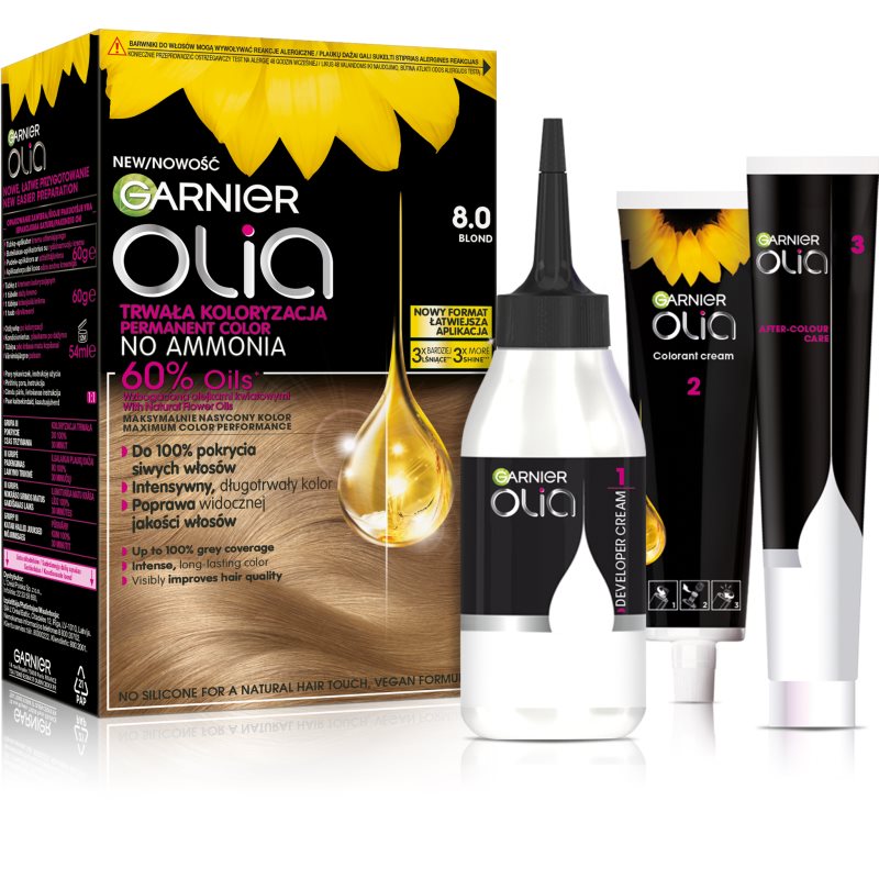 GARNIER Olia farba do włosów 8.0 Blond