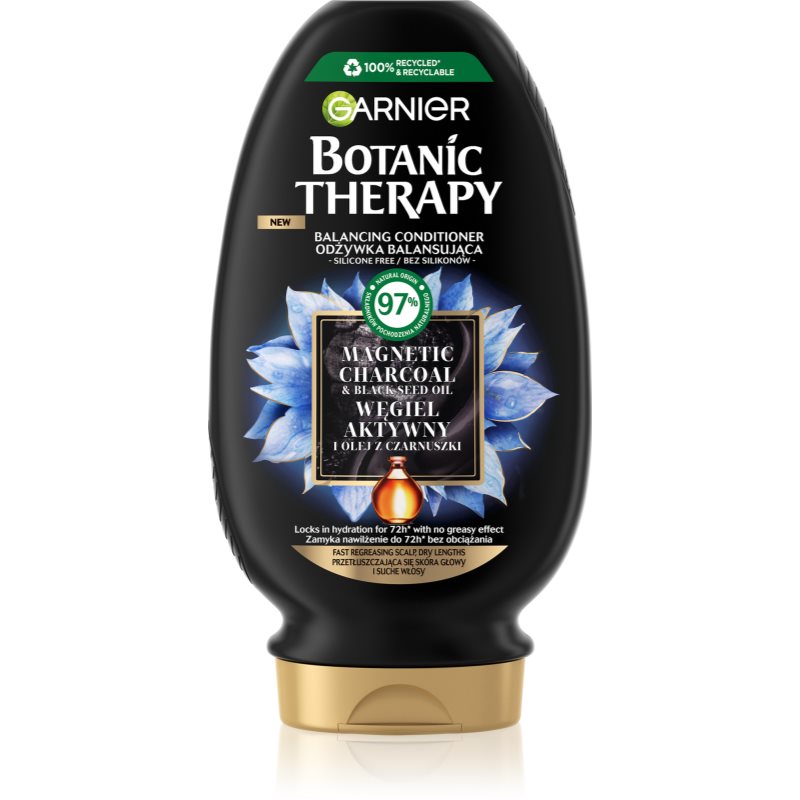 Garnier Botanic Therapy Odżywka do włosów Węgiel Aktywny i Olej z Czarnuszki 200 ml