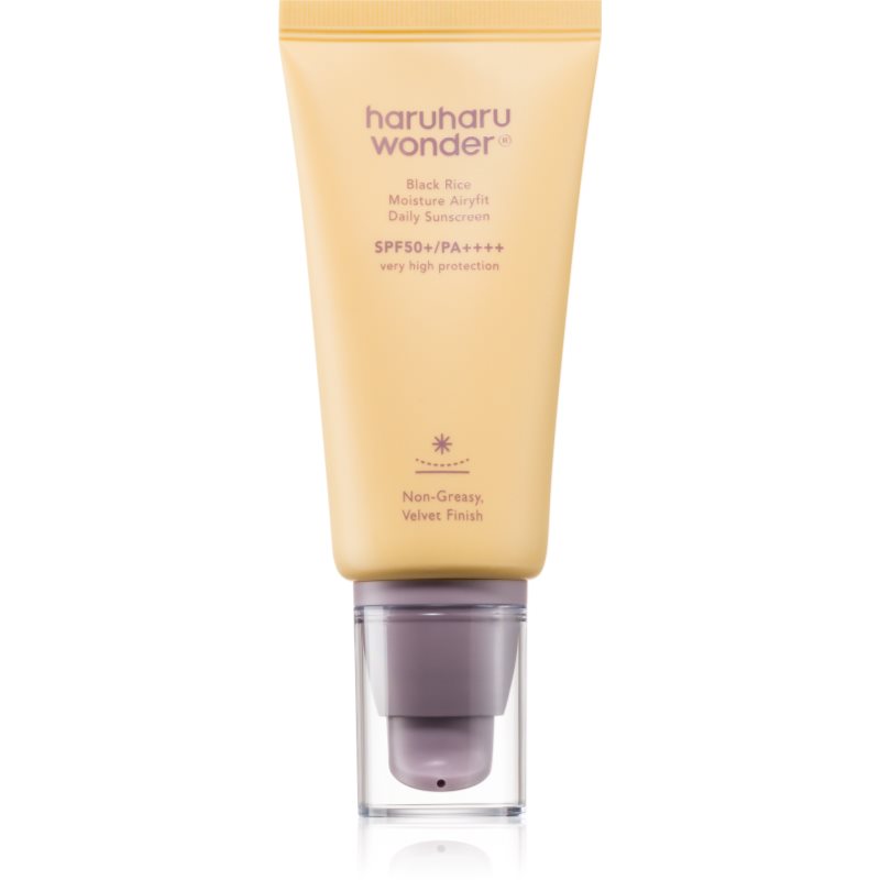 Haruharu Wonder Black Rice Moisture Airyfit Daily SPF50+/PA++++ -  Sunscreen 50ml