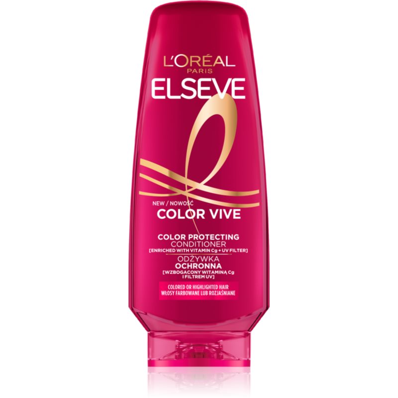 L'Oreal Paris Elseve Color Vive, odżywka do włosów farbowanych, 200 ml