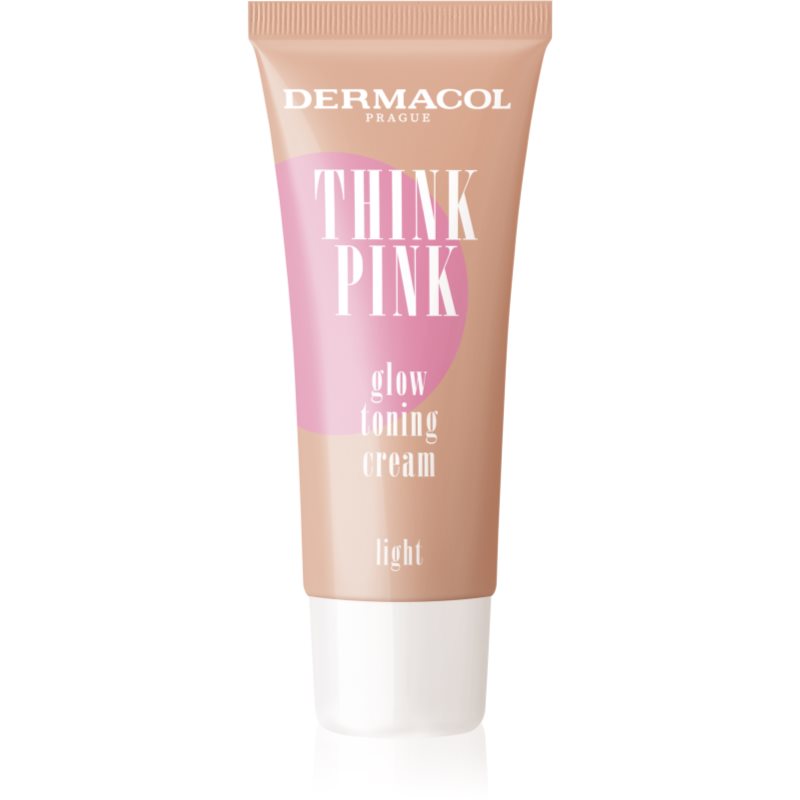 Dermacol Think Pink Glow Toning Cream Krem BB 30 ml Odcień 1 Light